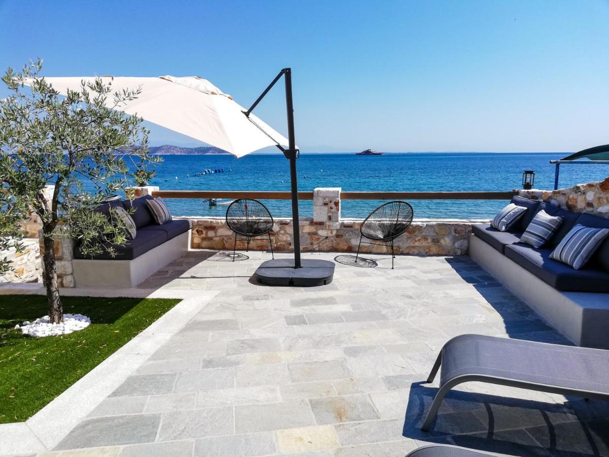 Aura Di Mare Luxury House Thassosヴィラ エクステリア 写真
